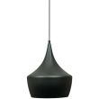 POLUX 305459 Lampa wisząca MODERN P-306B E27 czarna