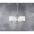 AZZARDO 1976-3P-WH / AZ1006 Impress 3 (white) Żyrandol