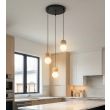 EMIBIG 1675/3 LOOP 3 BLACK LAMPA WISZĄCA