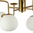 MAYTONI MOD221-PL-08-G Modern Erich Chandelier Brass