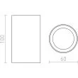 RENDL R12668 GAYA czarna 230V GU10 35W
