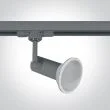 ONE LIGHT 65111AT/G Dafnoula szary track spot range 75W E27 PAR30