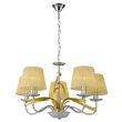CANDELLUX 35-55064 DIVA ZWIS 5X40W E14 CHROM/MIEDŹ