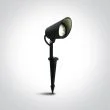 ONE LIGHT 67458/B/W Moira czarna lampa ogrodowa LED 3000K 8W IP67 24V DC, kolec