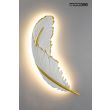 MOOSEE MSE010100388 MOOSEE lampa ścienna PIÓRKO biała / złota