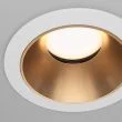 MAYTONI Share DL053-01WMG Lampa punktowa wbudowana - kolor Biały,Matowy Złoty