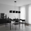 EMIBIG 1670/4 LUX 4 BLACK LAMPA WISZĄCA