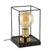 SIGMA 50372 Lampka VOX czarny/złoty