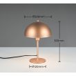 TRIO NOLA 506200165 lampa stołowa