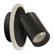 LIGHT PRESTIGE Spot Parma 1 1xGU10 + 1xLED CCT czarny LP-0612/1WS BK