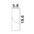 LUCES EXCLUSIVAS LE61661 BACARAN reflektor