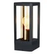 CANDELLUX 51-32454 Cissus lampa ogrodowa stojąca 12x24cm czarny 1x60W E27 IP54
