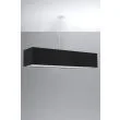 WYPRZEDAŻ SOLLUX SL.0782 Żyrandol SANTA 120 czarny