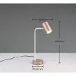 TRIO MARLEY 512400165 lampa stołowa