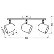 CANDELLUX 93-63267 AZURO LISTWA