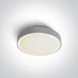 ONE LIGHT 67280E/G Rafti szary plafon E27 IP65 korpus ABS i klosz PC