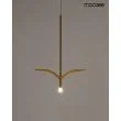 MOOSEE MSE1501100340  lampa wisząca GAVI A złota