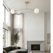 EMIBIG 1685/2 PREGOS 2 MOKKA OPAL LAMPA SUFITOWA