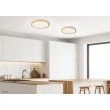 CANDELLUX 14-75260 LAMPA SUFITOWA GANDAVA PLAFON 36W LED BIAŁO DREWNIANY 4000K