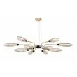 MAYTONI MOD012CL-12G Modern Ventura Pendant Lamp Matt Gold