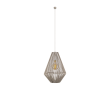 ANTIGO Lampa wisząca Hagata 1 - Beżowa (400 mm) 5127