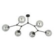 EMIBIG 1134/6 LAMPA SUFITOWA SPACE 6 BLACK/GRAFIT