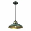 MILAGRO MLP7709 LAMPA WISZĄCA FELIX GREEN/GOLD 1XE27