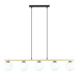EMIBIG 1254/5 LAMPA SUFITOWA ALLORA 5 BL OPAL