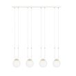 EMIBIG 1115/4 LAMPA WISZĄCA GLAM 4 WHITE/OPAL