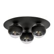 EMIBIG 1129/3 LAMPA SUFITOWA SOLAR 3 BLACK/STRIPE