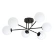 EMIBIG 1232/6 LAMPA SUFITOWA ROMA 6 BL OPAL