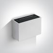 ONE LIGHT 67374/W/W Solomos biały kinkiet LED 3000K 2x3W IP54