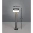 TRIO MACKENZIE 530561142 lampa zewnętrzna stojąca