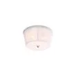 CANDELLUX 98-56245 LAMPA CAMEA PLAFON 3X40W G9 + 3W LED Z ABAŻUREM BIAŁY