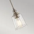 ELSTEAD Waverly KL-WAVERLY-MP-CLP 1 Light Mini Pendant - Classic Pewter
