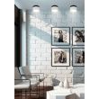CANDELLUX 2273631 LAMPA SUFITOWA TUBA 9W LED 4000K BIAŁY+CZARNY ŚR. 8,8 CM