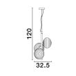 LUCES EXCLUSIVAS LE43681 BALAJU lampa wisząca