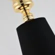 Step into design MP-8846-18 black gold Lampa wisząca QUEEN-1 złoto czarna 18 cm