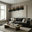 EMIBIG 1653/4 KARBON 4 BL BROWN LAMPA WISZĄCA