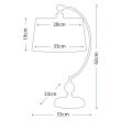 ELSTEAD JENKINS QZ/JENKINS/TL PN Table Lamp