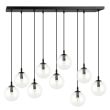 EMIBIG 711/9 LAMPA WISZĄCA COSMO 9 BL TRANSPARENT
