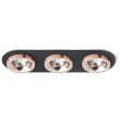 RENDL R13248 SHARM R III wpuszczana czarna miedź/miedź 230V LED 3x10W 24° 3000K