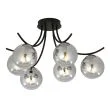 EMIBIG 1110/6 LAMPA SUFITOWA BOSTON 6 BLACK/GRAFIT