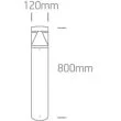 ONE LIGHT 67410/AN/W Altina lampa ogrodowa LED antracyt 3000K 12W IP65