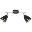CANDELLUX 92-67166 COTY LISTWA 2X40W E14 CZARNY