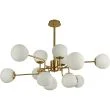 MAYTONI MOD221-PL-12-G Modern Erich Chandelier Brass
