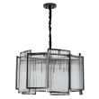 Step into Design MP0098 black Lampa wisząca IMPERIO czarna 80 cm
