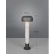 TRIO FRASER 562560178 lampa zewnętrzna stojąca
