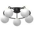 LUMINEX 5669 plafon Ballo black/gold 5xE27