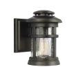 ELSTEAD Newport FE-NEWPORT-S-ANBZ 1 Light Wall Lantern